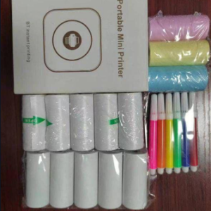 Mini printer with accessories