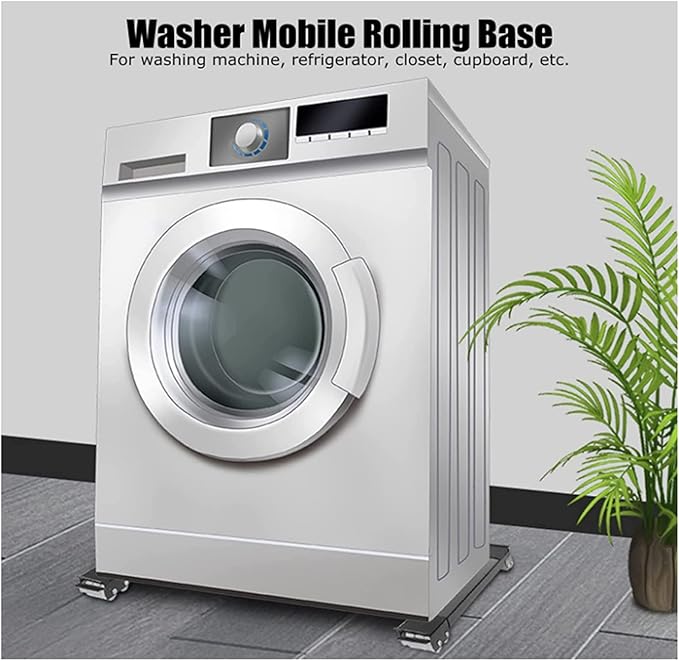 Movable Washing Machine & Refrigerator Base Stand With Wheels 5 Movable Washing Machine & Refrigerator Base Stand With Wheels 5